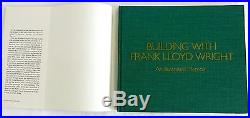 Building With Frank Lloyd Wright by Herbert Jacobs Hardcover 1986 SIU press
