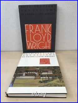 Buildings Plans and Designs by Frank Lloyd Wright Book 1976 from Japan