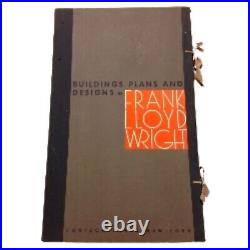 Buildings Plans and Designs by Frank Lloyd Wright Horizon press English used