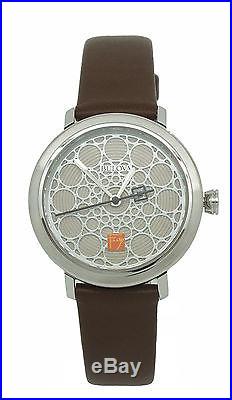 Bulova 96L211 Ladies Frank Lloyd Wright Leather Strap Watch