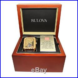 Bulova 97A135 Frank Lloyd Wright Watch Rose Gold Limited Edition Only 250 Made