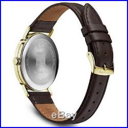 Bulova 97A141 Men's Frank Lloyd Wright Brown Strap Quartz Watch