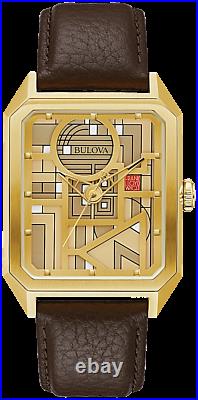 Bulova 97A157 Frank Lloyd Wright Brown Watch 80th Anniversary 2021 Release
