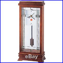 Bulova B1839 Frank Lloyd Wright WILLITS Mantel Clock
