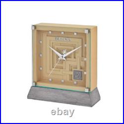 Bulova B7755 Ennis Frank Lloyd Wright Mantel Clock