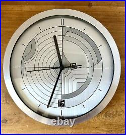 Bulova Frank Lloyd Wright 10 Wall Clock RARE