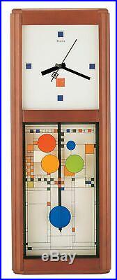 Bulova Frank Lloyd Wright COONLEY PLAYHOUSE WALL CLOCK Adaptation NIB