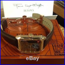 Bulova Frank Lloyd Wright Limited Edition Watch 97a135
