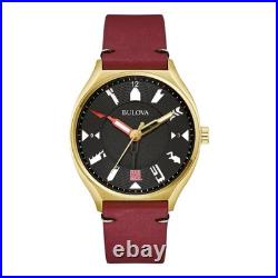 Bulova Frank Lloyd Wright Men's Black Dial Automatic Watch 97A192