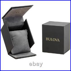 Bulova Frank Lloyd Wright Pattern #106 Women's Grey Dial Quartz Watch 96L286