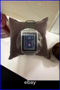 Bulova Frank Lloyd Wright Robie House Stainless mens Quartz Strap Style 96A287