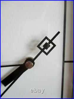 Bulova Frank Lloyd Wright Sherman Booth Floor Clock Wood Clock Model C3326
