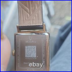 Bulova Frank Lloyd Wright Watch Not Rare But Can't Find It For Sale Anywhere