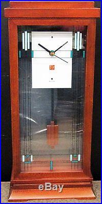 Bulova Frank Lloyd Wright Willits Mantel Clockb1839