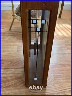 Bulova Gilmore 3320 Frank Lloyd Wright Modern Wall Clock 27 Parts or Repair
