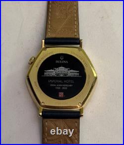 Bulova Limited Edition Frank Lloyd Wright Imperial Hotel Watch 709/1000