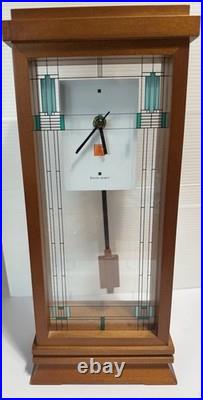 Bulova Quartz Frank Lloyd Wright Willits Mantel Clock B1839