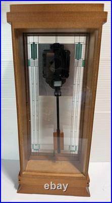 Bulova Quartz Frank Lloyd Wright Willits Mantel Clock B1839