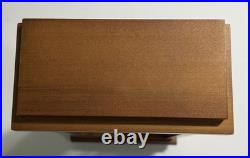 Bulova Quartz Frank Lloyd Wright Willits Mantel Clock B1839
