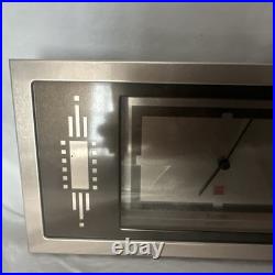 Bulova Table clock. Frank Lloyd Wright (Work!) Battery Included