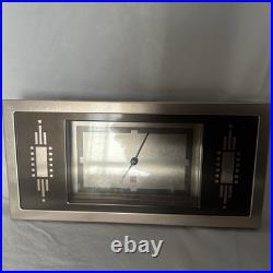 Bulova Table clock. Frank Lloyd Wright (Work!) Battery Included