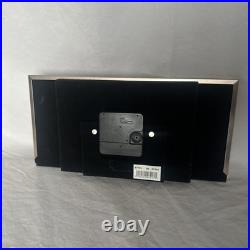 Bulova Table clock. Frank Lloyd Wright (Work!) Battery Included