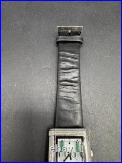 Bulova Women's 96L63 Frank Lloyd Wright Willits Black Leather Strap Watch