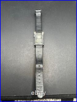 Bulova Women's 96L63 Frank Lloyd Wright Willits Black Leather Strap Watch