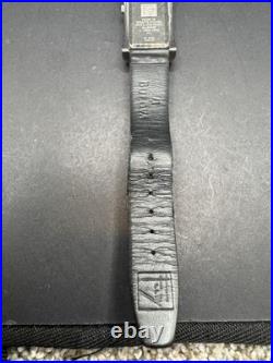 Bulova Women's 96L63 Frank Lloyd Wright Willits Black Leather Strap Watch