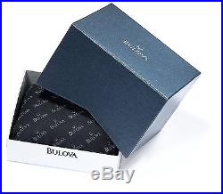 Bulova Womens 96L63 Frank Lloyd Wright Willits Leather Strap Watch