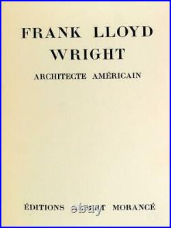 C1930 Frank Lloyd Wright Architecte Americain Editions Albert Morance Portfolio