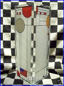 COONLEY PLAYHOUSE / FRANK LLOYD WRIGHT vase 2 SIDE FLAG