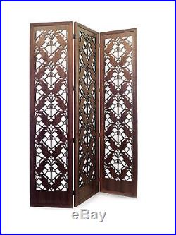 COONLEY Tulip FLOOR SCREEN Frank Lloyd Wright ROOM DIVIDER Etched Wood 52 x 74