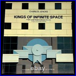 Charles Jencks / Kings of Infinite Space Frank Lloyd Wright & Michael Signed