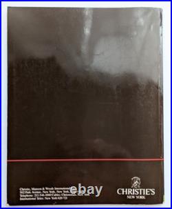 Christie's NY Catalog 1984 Important Architectural Designs Frank Lloyd Wright