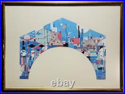 City by the Sea Mural Print, Frank Lloyd Wright (1979 Arizona, Plate 94)
