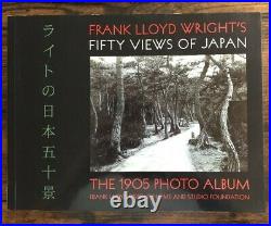 Collectible First Edition Frank Lloyd Wright's Fifty Views of Japan th1905 Album