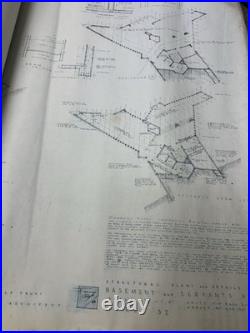 Collection Of Frank Lloyd Wright Blueprints Point View Residences 50+