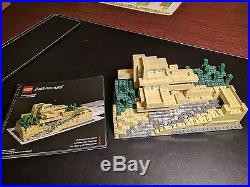 Complete LEGO Architecture Fallingwater (21005) Frank Lloyd Wright
