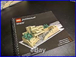 Complete LEGO Architecture Fallingwater (21005) Frank Lloyd Wright