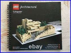 Complete Lego 21005 Fallingwater Architecture Frank Lloyd Wright withinstructions