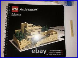 Complete Lego 21005 Fallingwater Architecture Frank Lloyd Wright withinstructions
