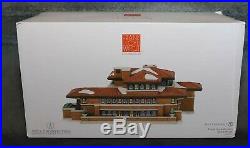 DEPT 56 CHRISTMAS IN THE CITY FRANK LLOYD WRIGHT ROBIE HOUSE 6000570 NEW snow