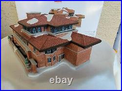 DEPT 56 Christmas In The City FRANK LLOYD WRIGHT ROBIE HOUSE. Fast Ship