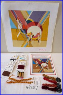 Danji FRANK LLOYD WRIGHT FROZEN SPHERES HP Needlepoint Canvas with SG & Threads Danji FRANK LLOYD WRIGHT FROZEN SPHERES HP Needlepoint Canvas with SG & Threads