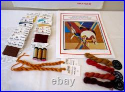 Danji FRANK LLOYD WRIGHT FROZEN SPHERES HP Needlepoint Canvas with SG & Threads