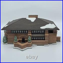 Department 56 Christmas In The City FRANK LLOYD WRIGHT HEURTLEY HOUSE