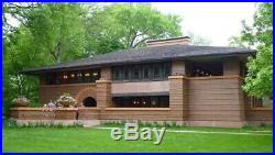 Dept 56 Christmas In City Frank Lloyd Wright Heurtley House Art & Architecture