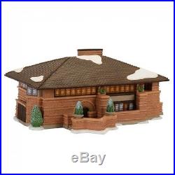 Dept 56 Christmas In The City Village Frank Lloyd Wright HEURTLEY HOUSE 4054987