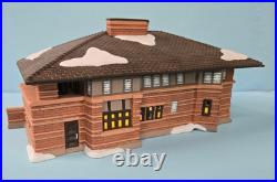 Dept 56 Frank Lloyd Wright Heurtley House 4054987 Art & Architecture NEW in BOX